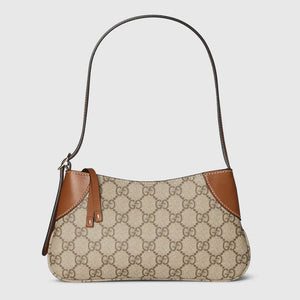 GUCCI GG EMBLEM SUPER MINI SHOULDER BAG