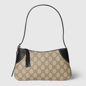 GUCCI GG EMBLEM SUPER MINI SHOULDER BAG