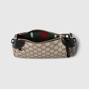 GUCCI GG EMBLEM SMALL SHOULDER BAG