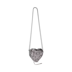 BALENCIAGA Women's Le Cagole Heart Mini Bag