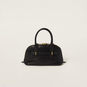 MIU MIU Aventure nappa leather top-handle bag