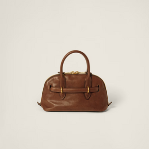 MIU MIU Aventure nappa leather top-handle bag