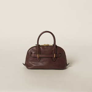 MIU MIU Aventure nappa leather top-handle bag