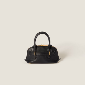 MIU MIU Aventure nappa leather top-handle bag (Small)