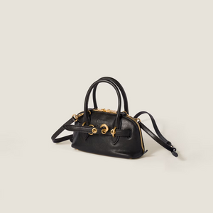 MIU MIU Aventure nappa leather top-handle bag (Small)