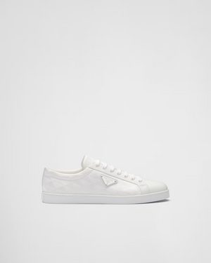 PRADA Men's Leather and Re-Nylon sneakers