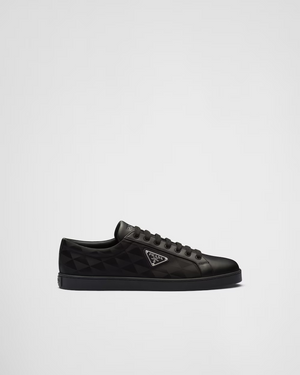 PRADA Men's Leather and Re-Nylon sneakers